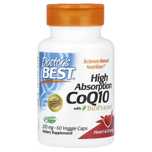 Doctor's Best, коэнзим Q10, 200 мг, 60 растительных капсул