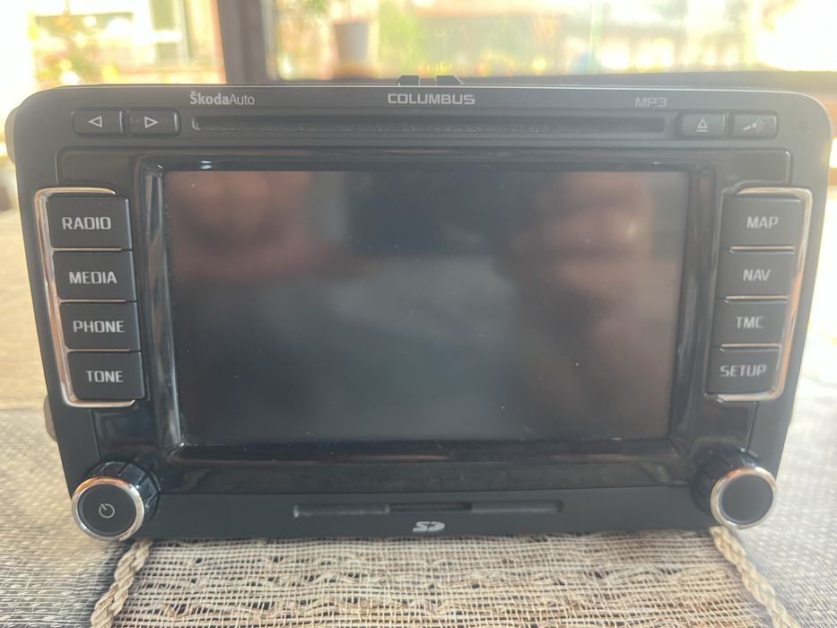 Оригинална мултимедия 7’’ Columbus от Шкода Октавия 2 2011г.