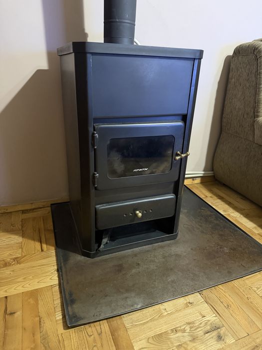 Печка на дърва с водна риза