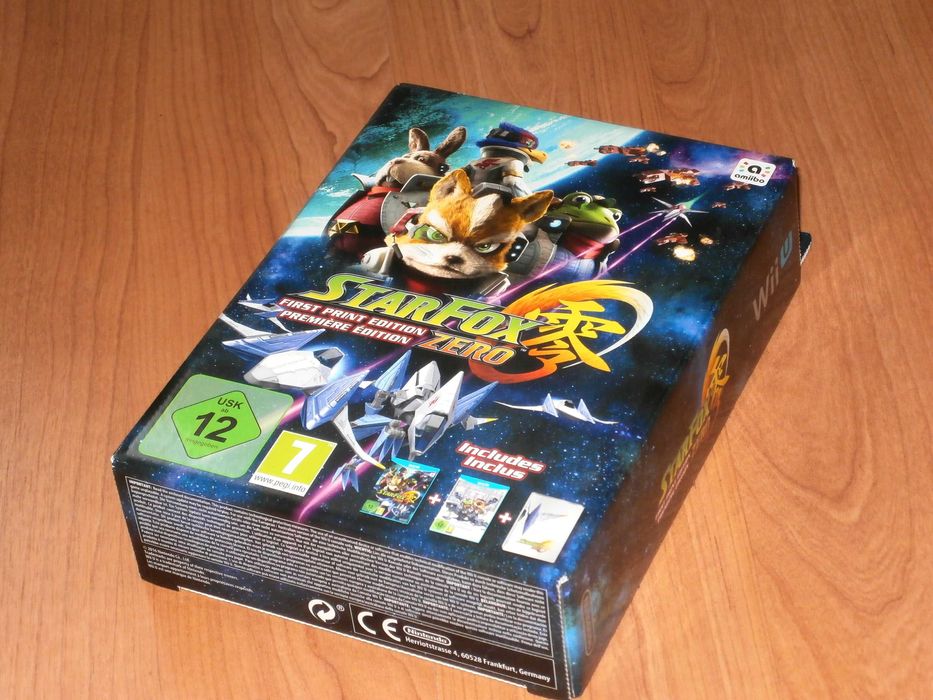 Star Fox Zero First Print Edition editie de colectie