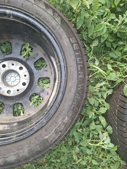 Vand jante cu cauciucuri de pe 320d