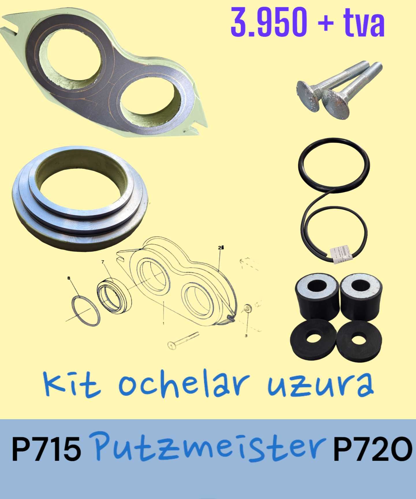 Kit ochelar uzura Putzmeister