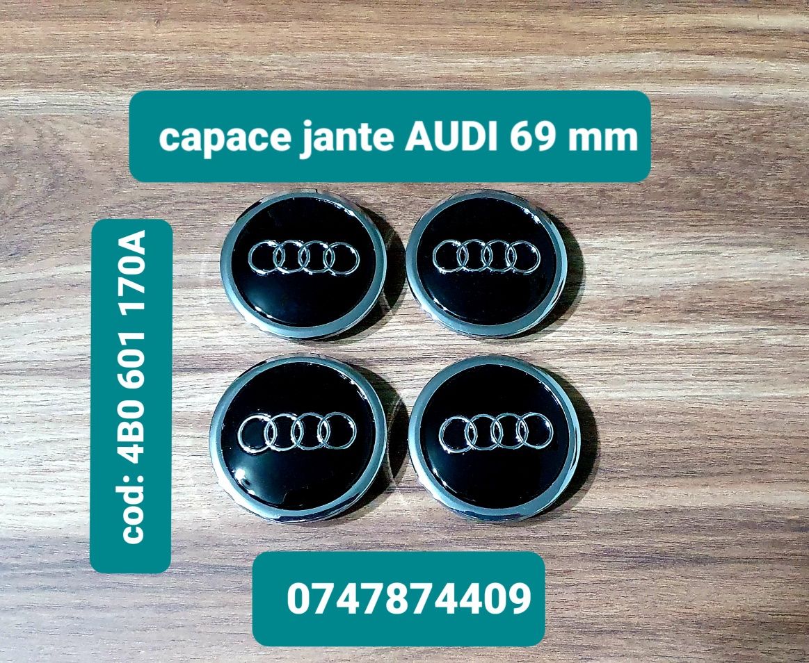 Capace jante   VW 65 mm/ Audi 60 mm/ Audi 61 mm/ Audi 69 mm/ BMW 68 mm