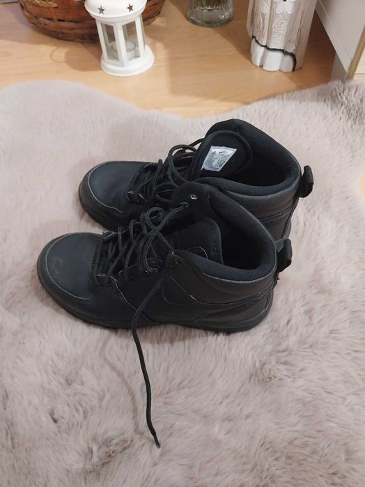 Естествена кожа Nike мъжки боти!