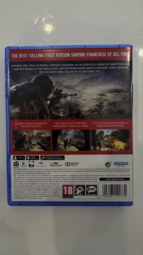 Sniper Contracts 2 за PS5