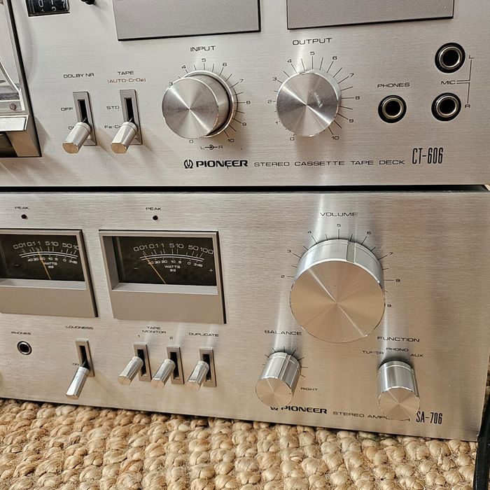 Amplificator/ deck /tuner Pioneer SA 706