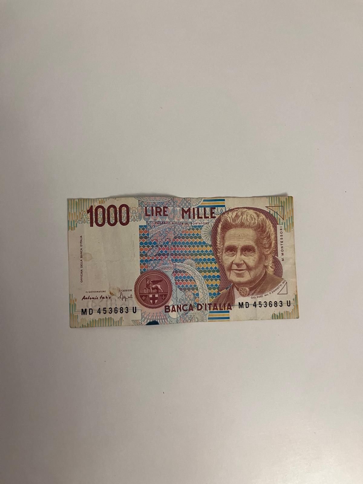 1000 lire italiene