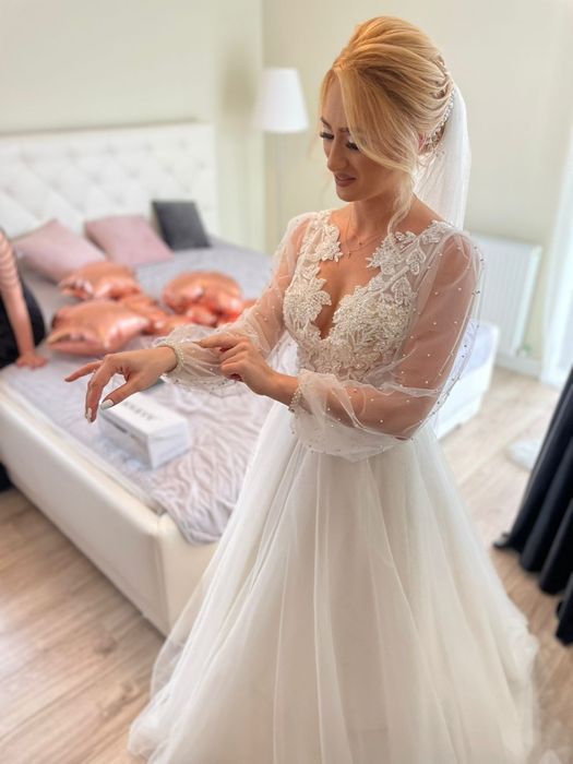 Rochie de mireasă + voal