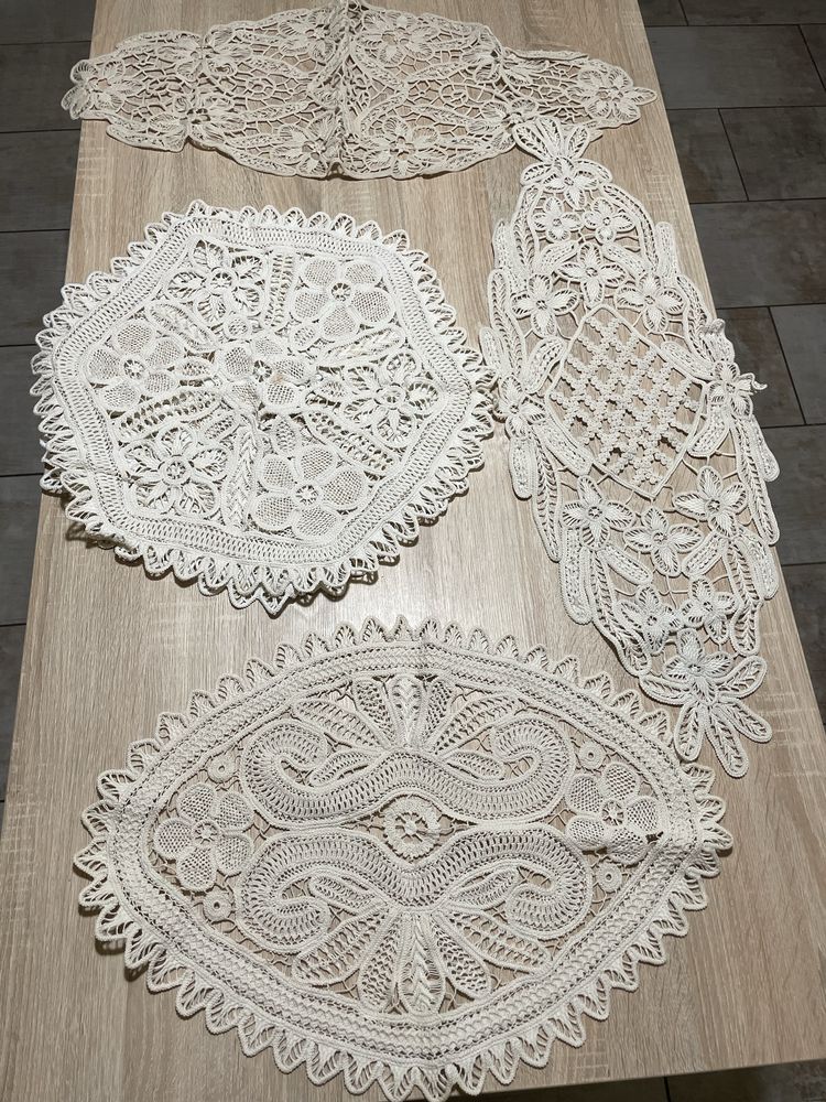 Servetele, fete masa macrame