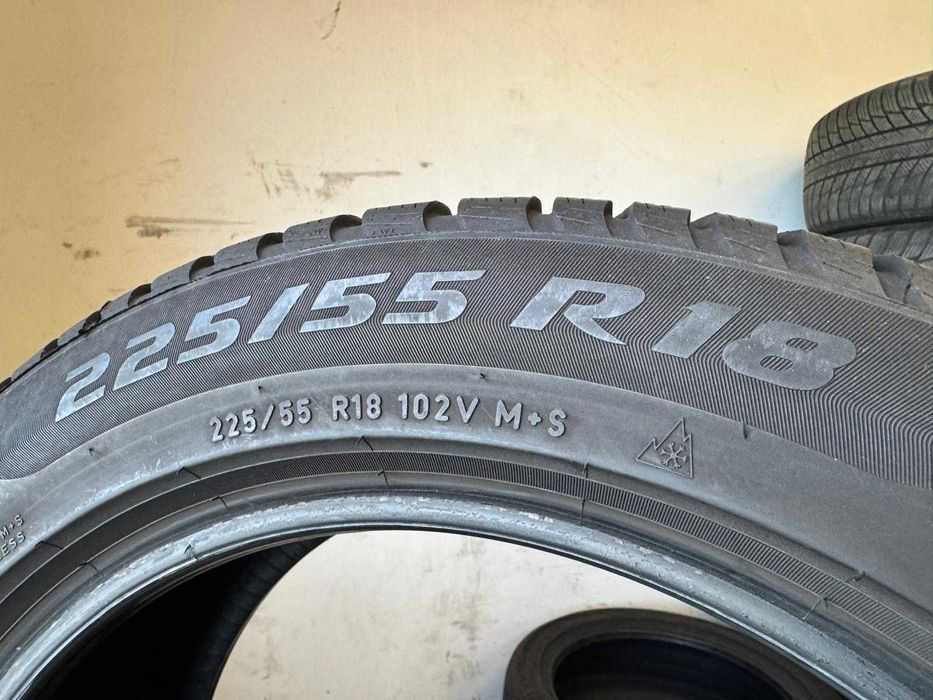 2 Anvelope Iarna 225 55 18 Pirelli Sottozero 3 2020 6.5mm