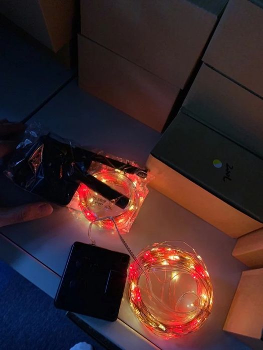 Banda led solar multicolora disponibile 100+ buc