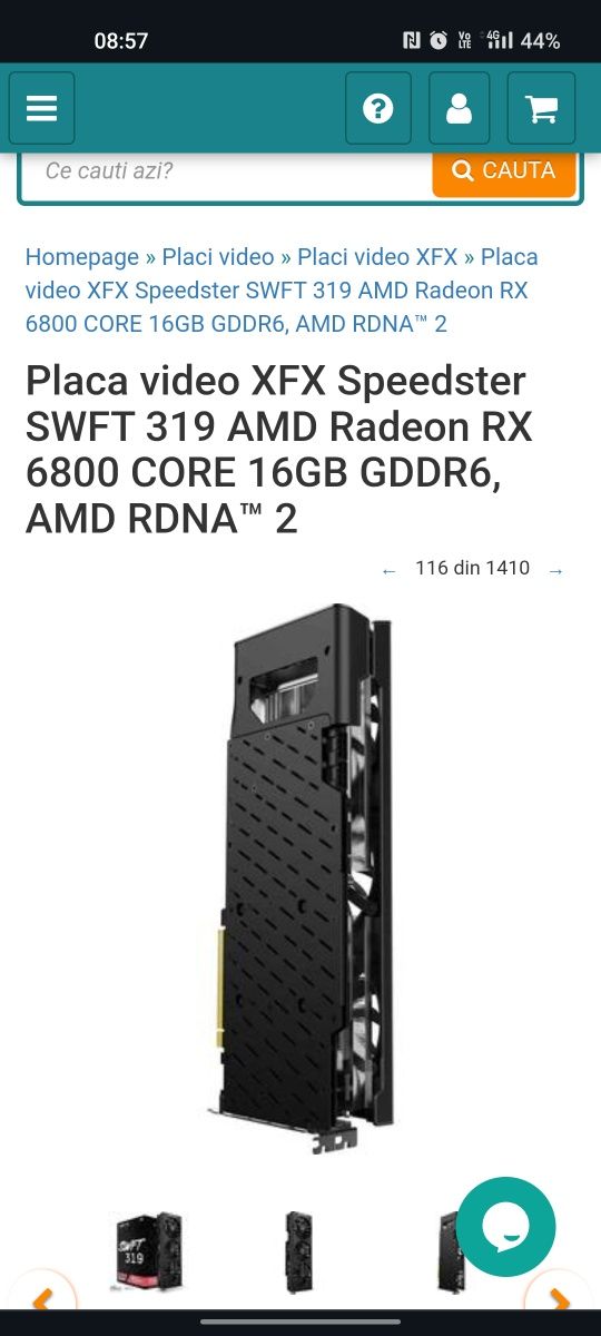 Rx 6800 placa video
