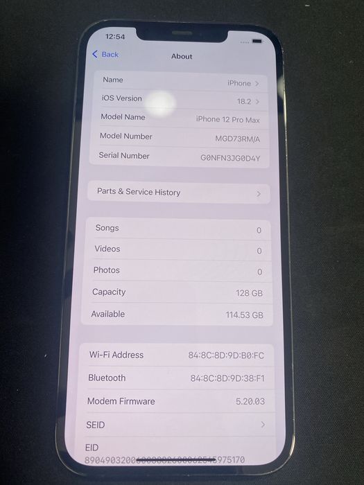Iphone 12 Pro Max 128 Gb id-aof390
