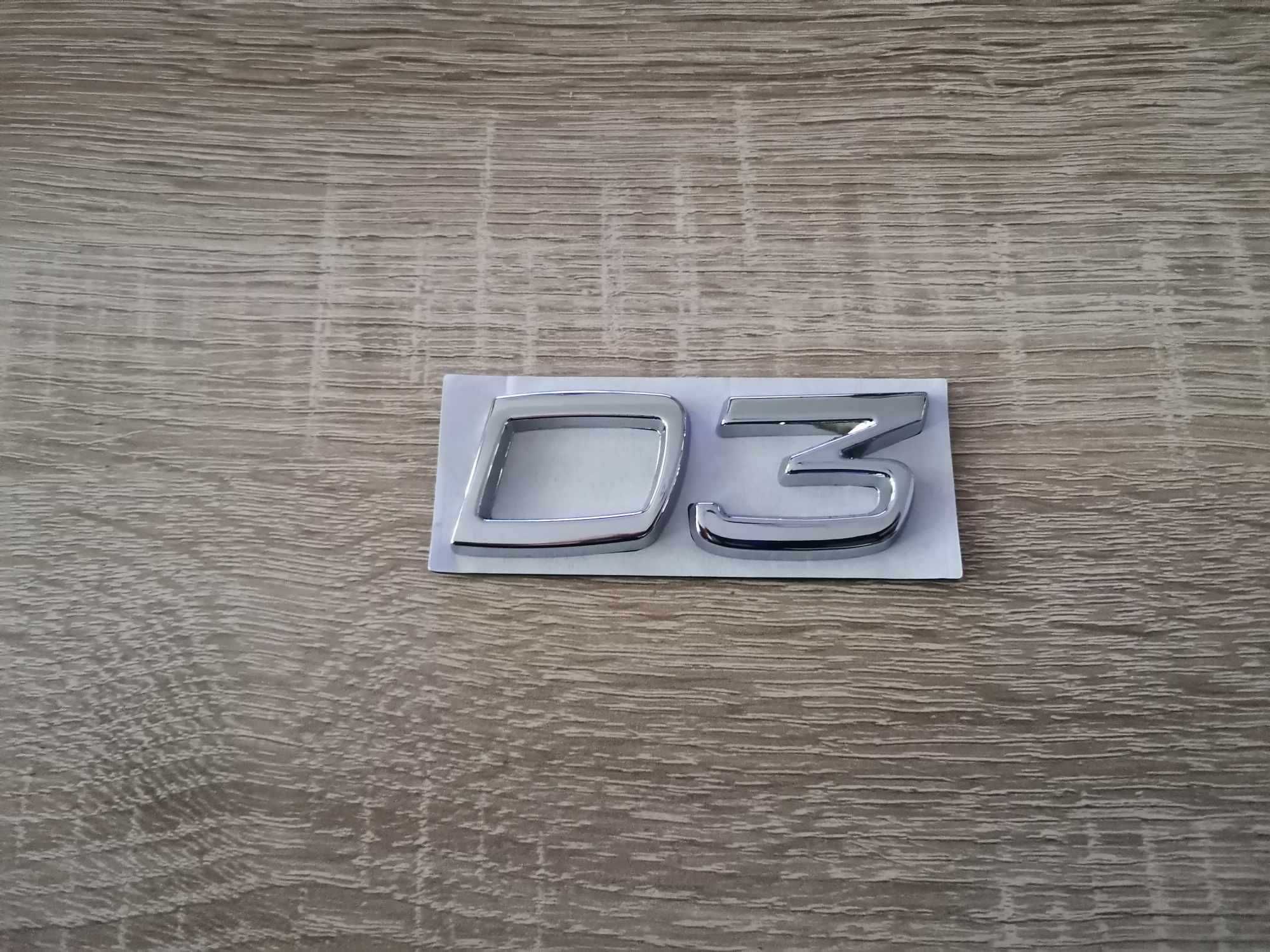 сребристи емблеми Волво Volvo D3
