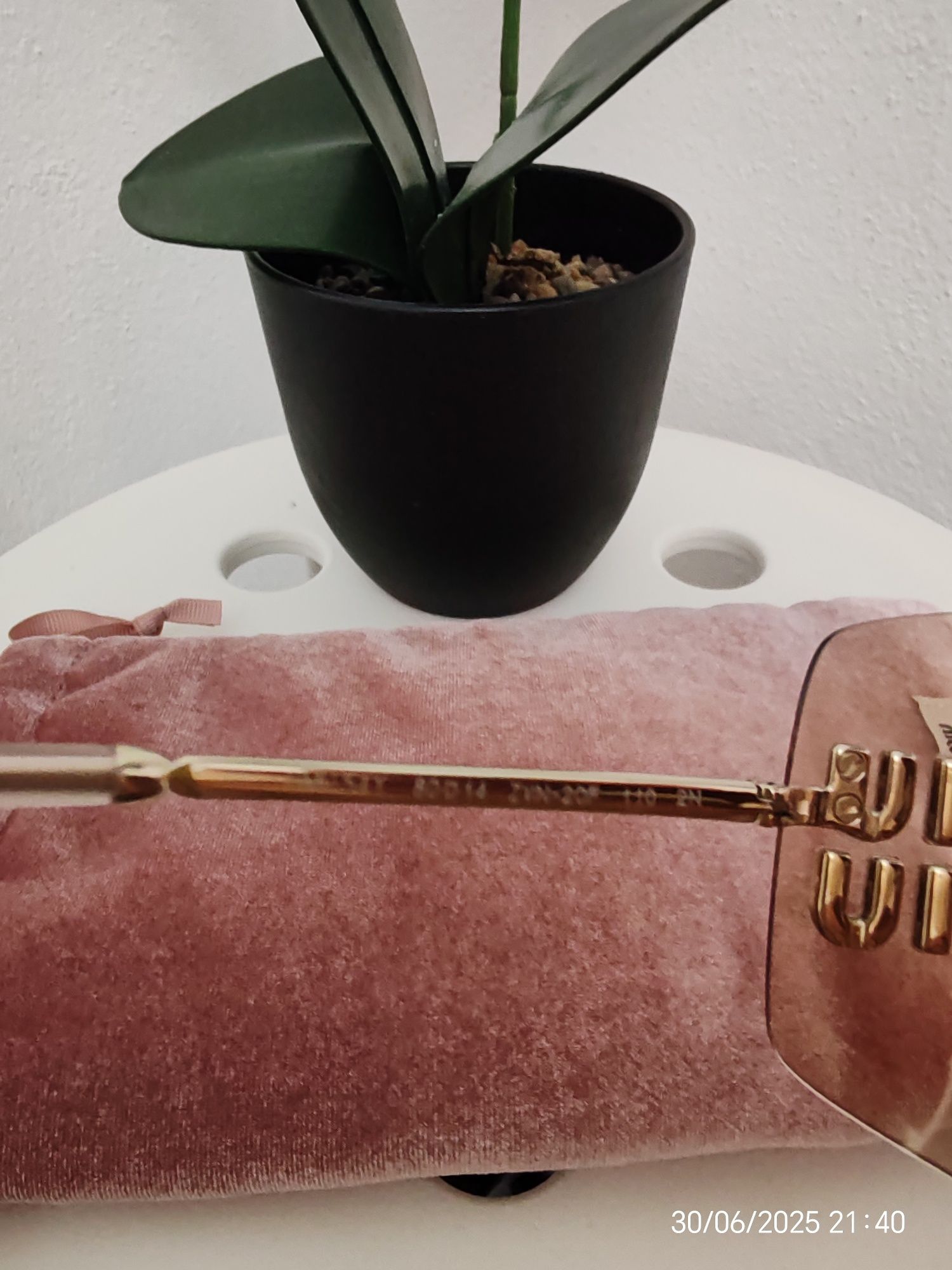Слънчеви очила Miu miu Rose Gold