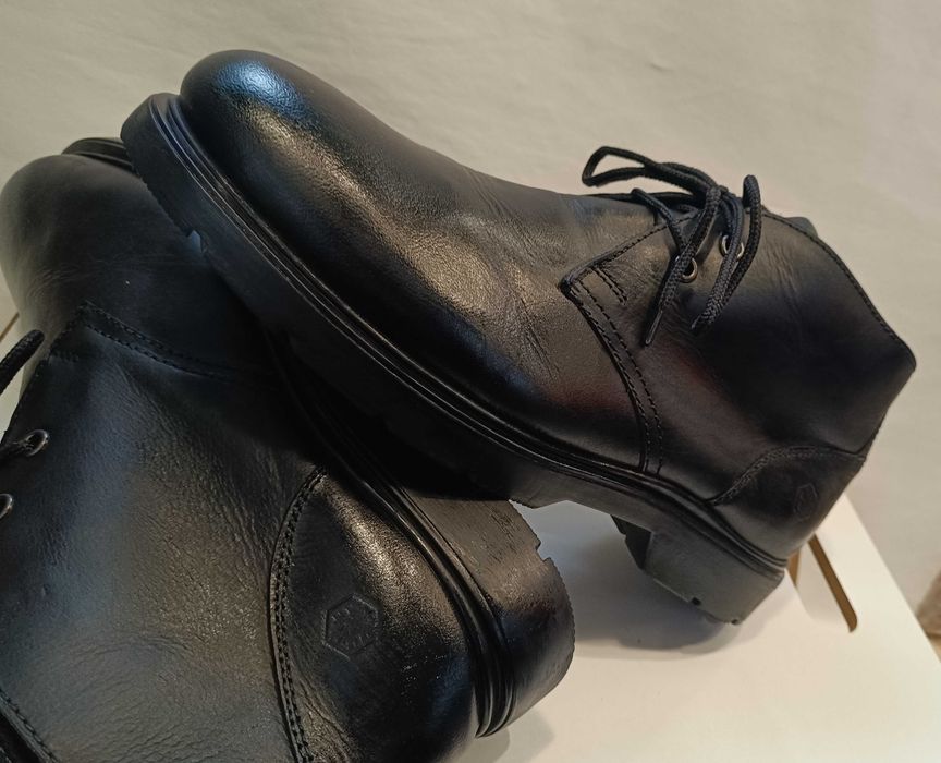 Ghete lace up 43 43.5 premium LUMBERJACK piele naturala moale