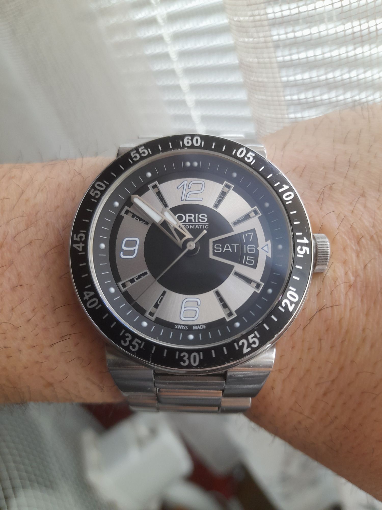 Oris day date automatic