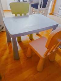 Детска маса+ 2 стола Ikea