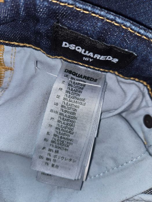 Dsquared2 D2P530M Twist Jean дънки, 175 см, размер 16Y