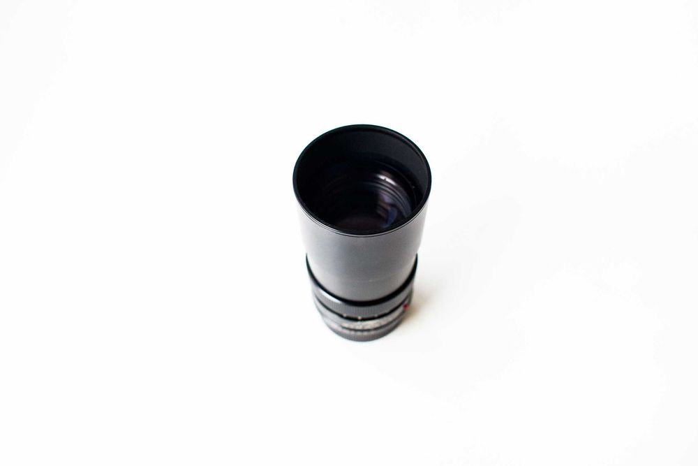 Leica Elmarit - R 135 mm f2.8 - made in Germany - stare ireprosabila !