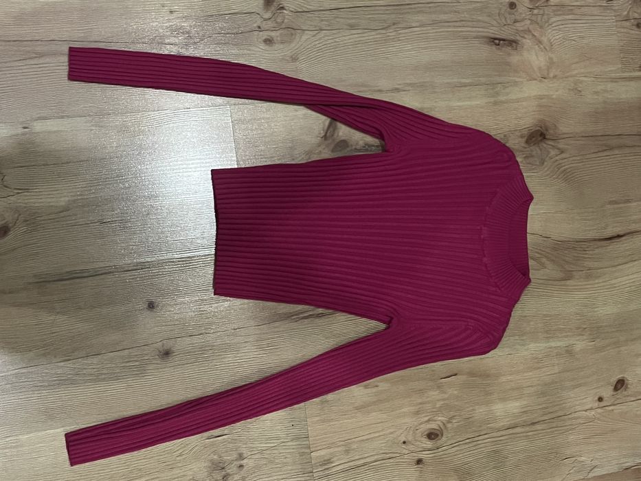 Розово поло Bershka