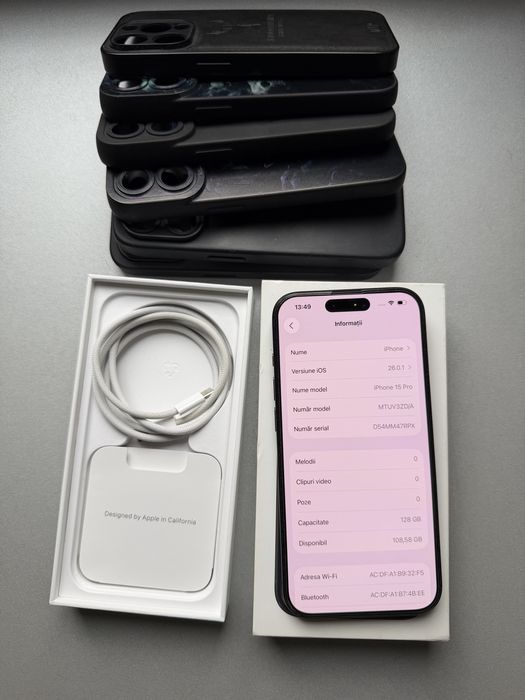 iPhone 15 Pro impecabil