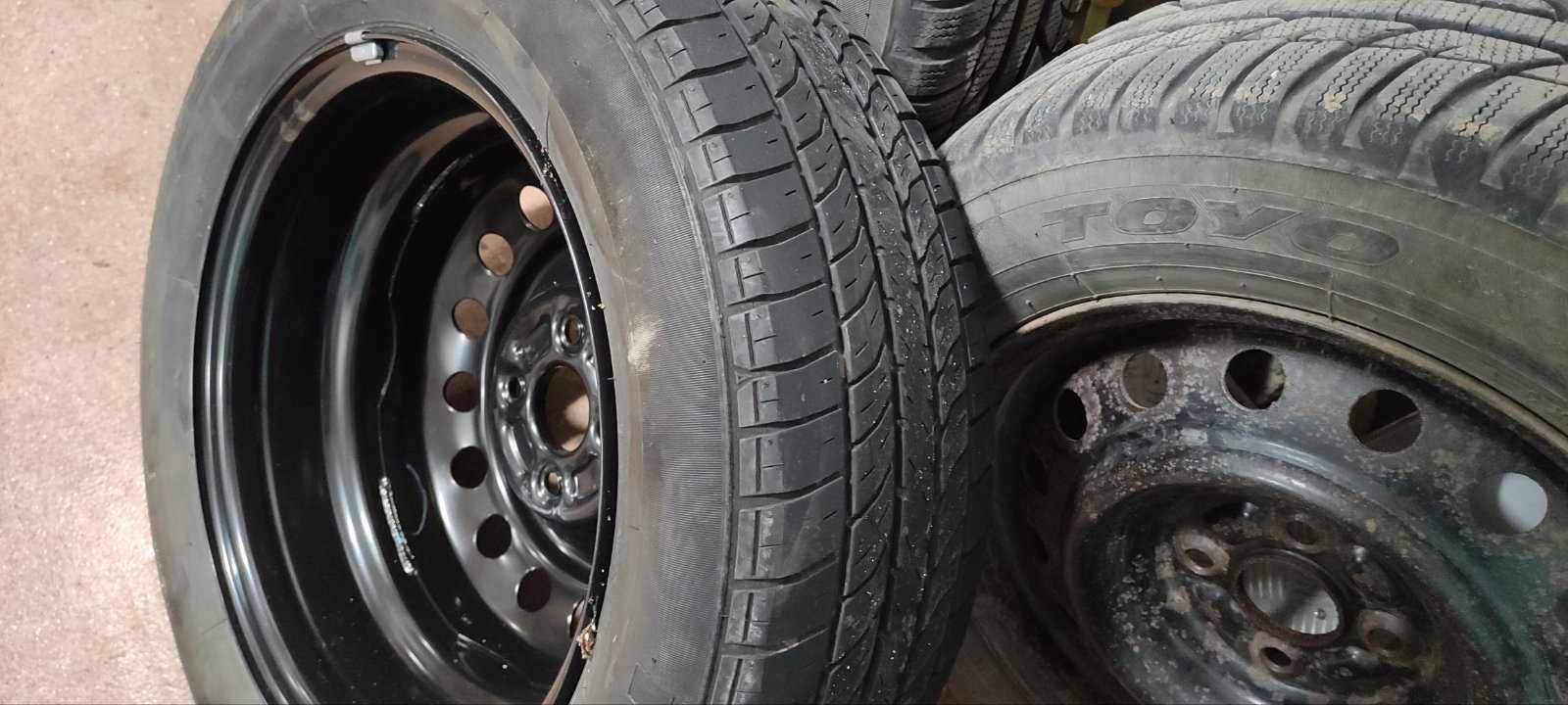 Метални Джанти 15" 5 бр. + Зимни гуми Toyo Snowprox 185/65 R15
