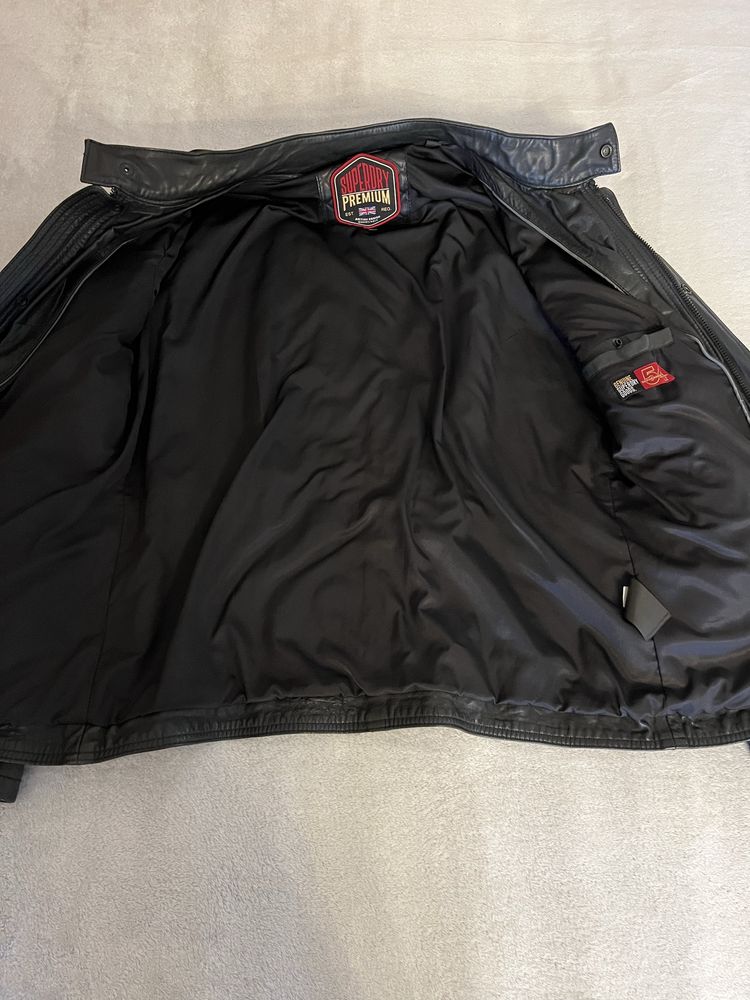 Кожено яке Superdry Premium