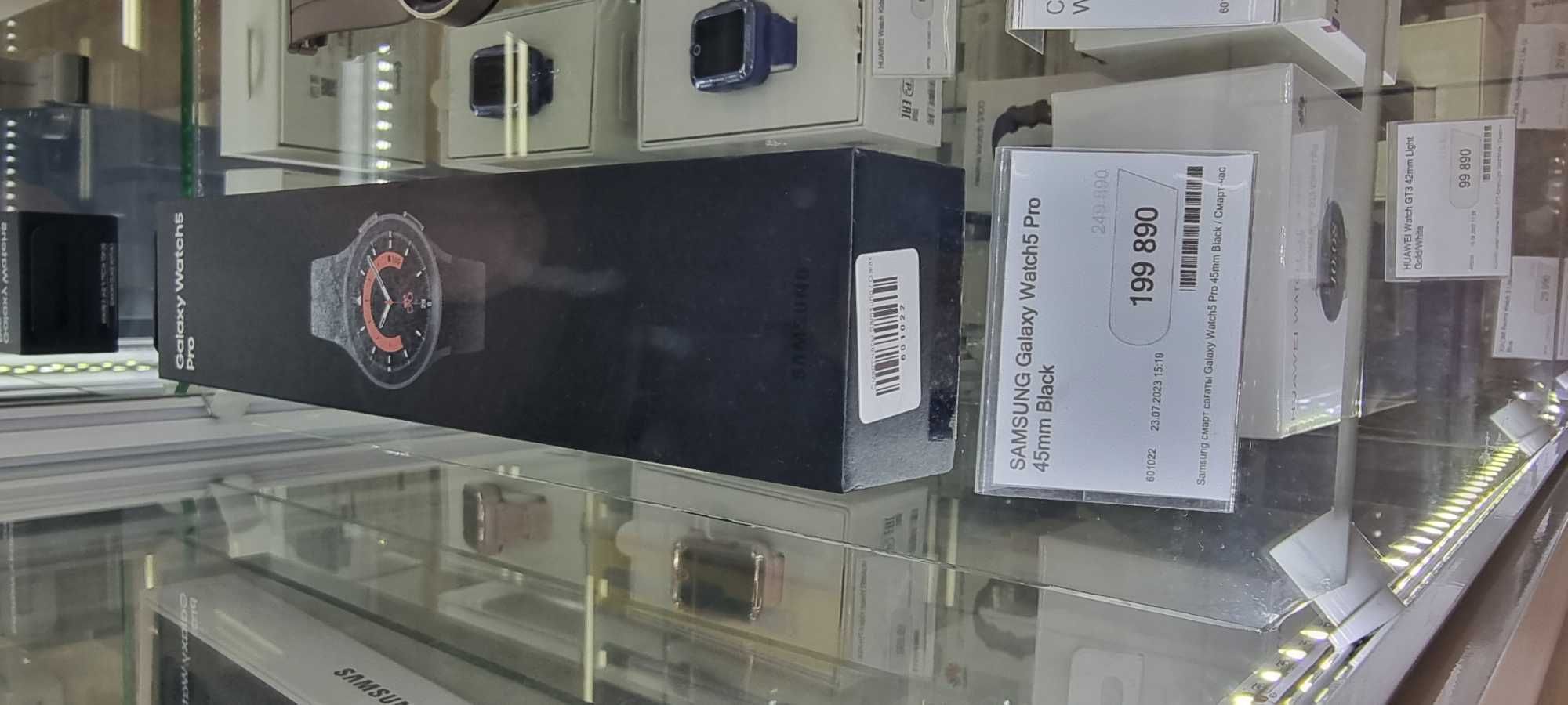 Продажа или  обмен Смарт часы Samsung Galaxy Watch 5 Pro 45 мм черный