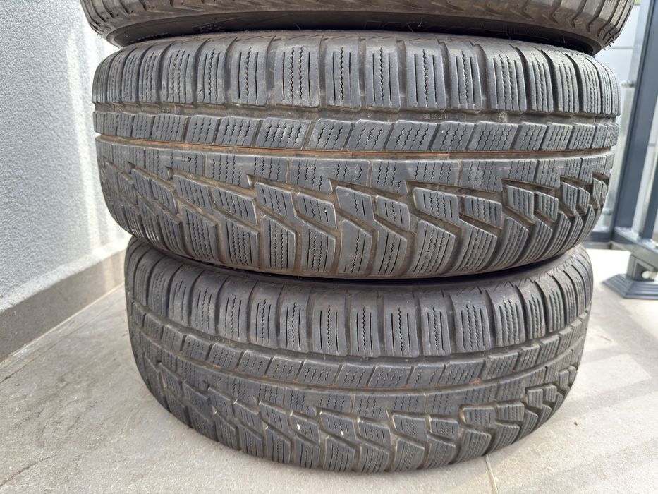 Jante aluminiu R15 - 5x112 - cu anvelope iarna 195/65/15