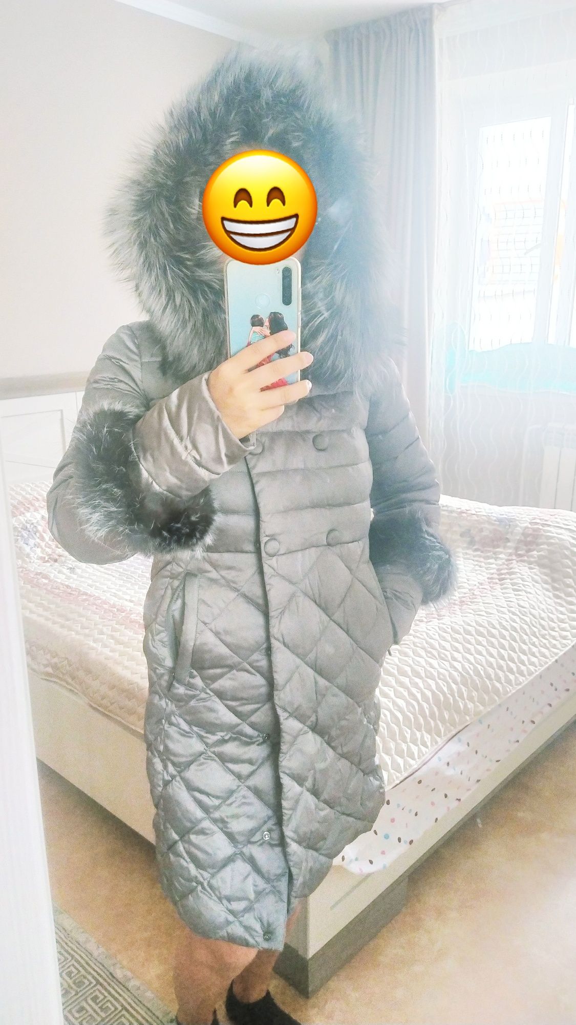 Продам теплую зимнюю куртку!