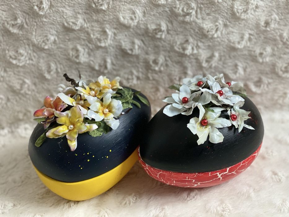 Set 2 bomboniere ceramice