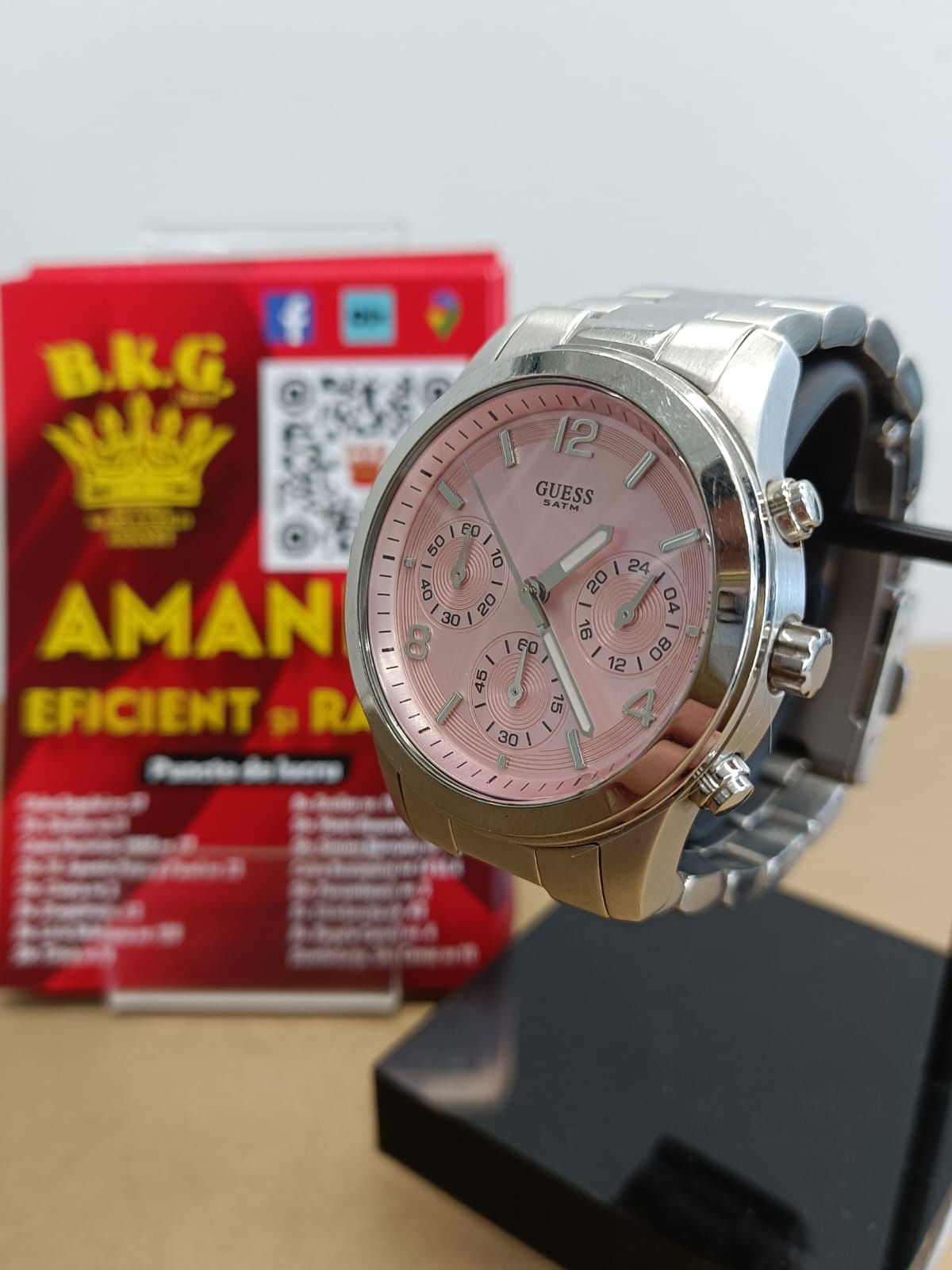 Guess W12086L2 Amanet BKG