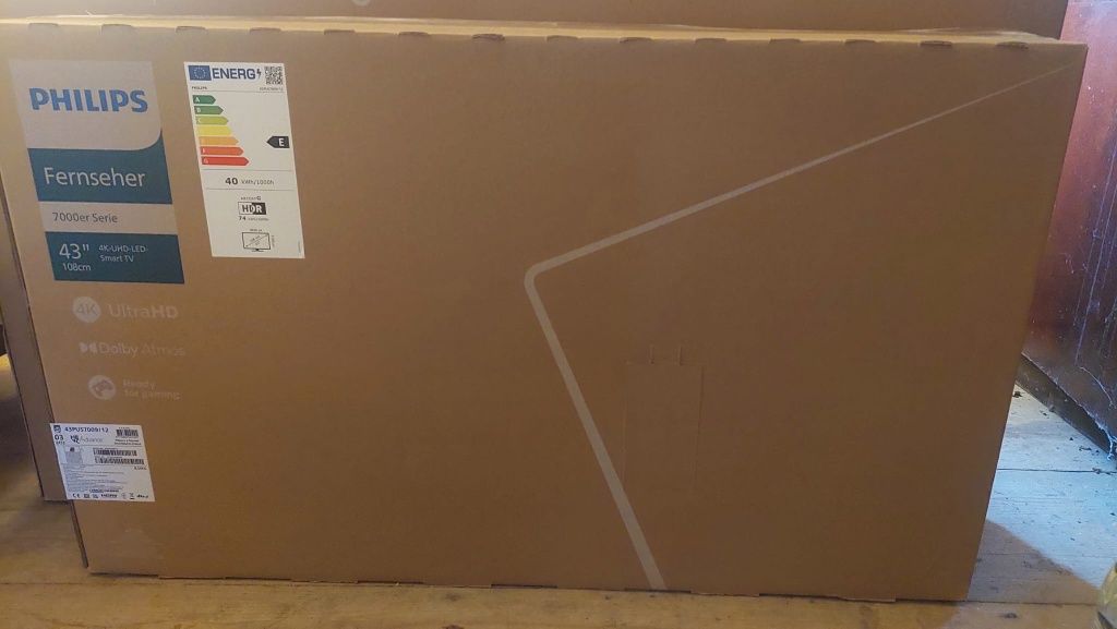 televizor smart philips nou 100 110 cm