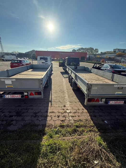 Remorca platforma utilaje ifor williams 5.5 metri lungime