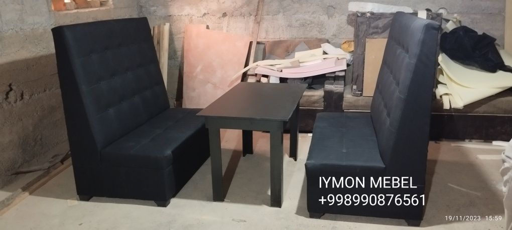 Деван для кафе 1 yil garandiyasi bor