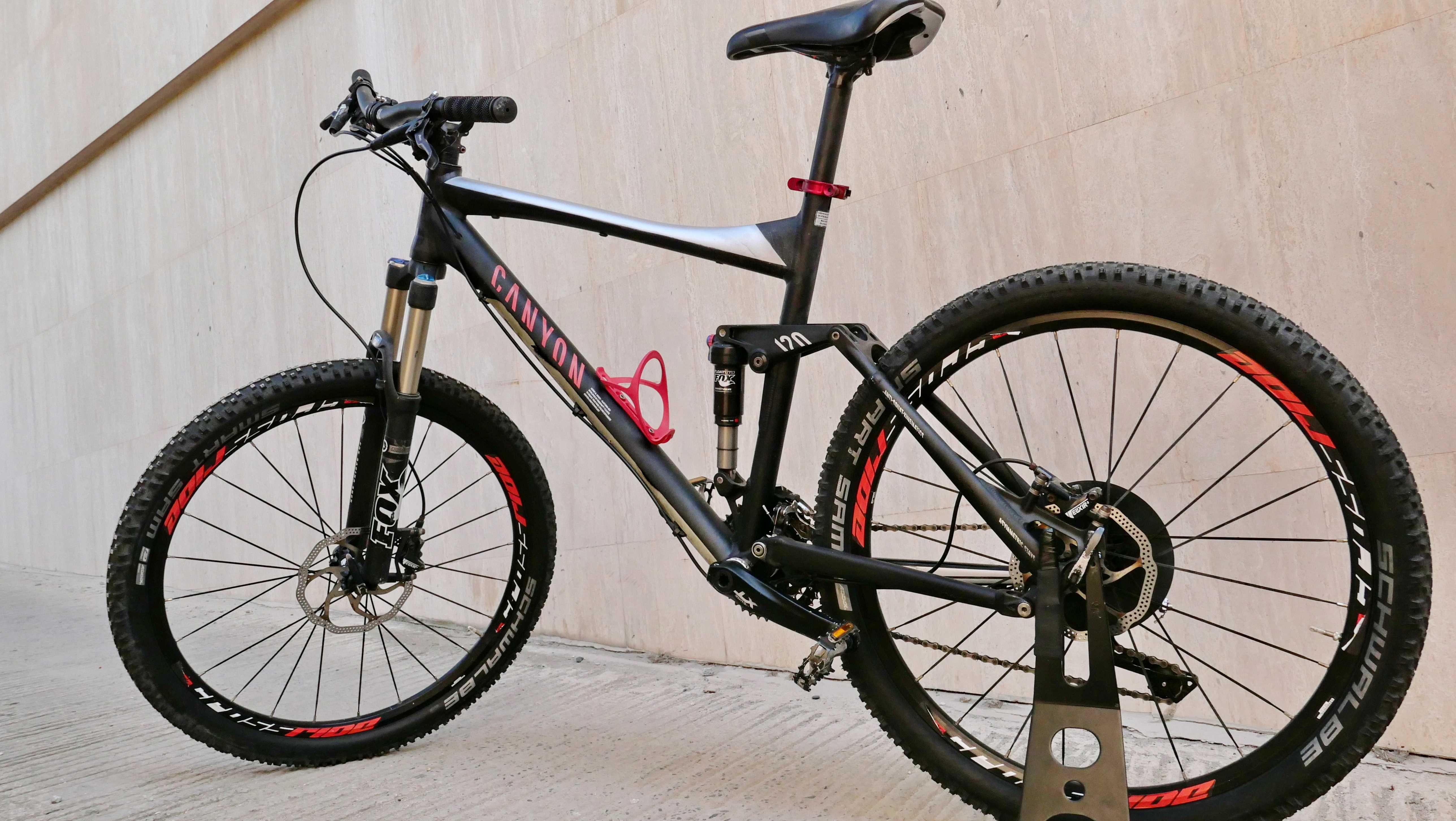 Canyon Nerve Al F8, 26 L, FOX 120 ход, 3х 10 Deore XT