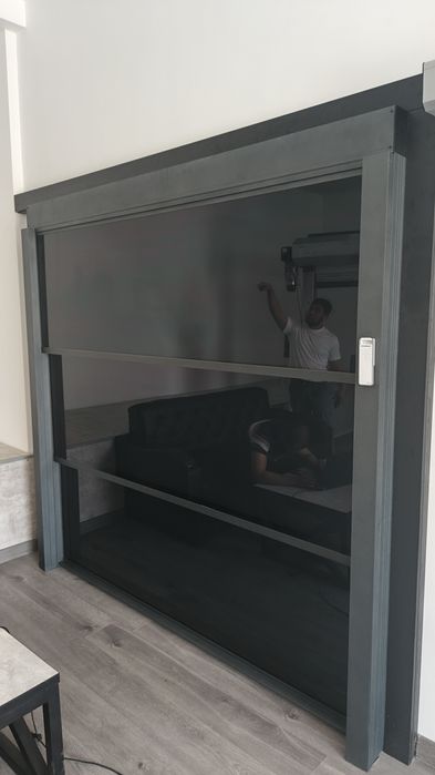 Akfa Рольставни ворота Секционные ворота avtomatik showroom