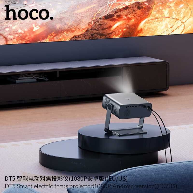 Hoco DT5 Проектор с умной электрофокусировкой (Android, 1080P Full HD)