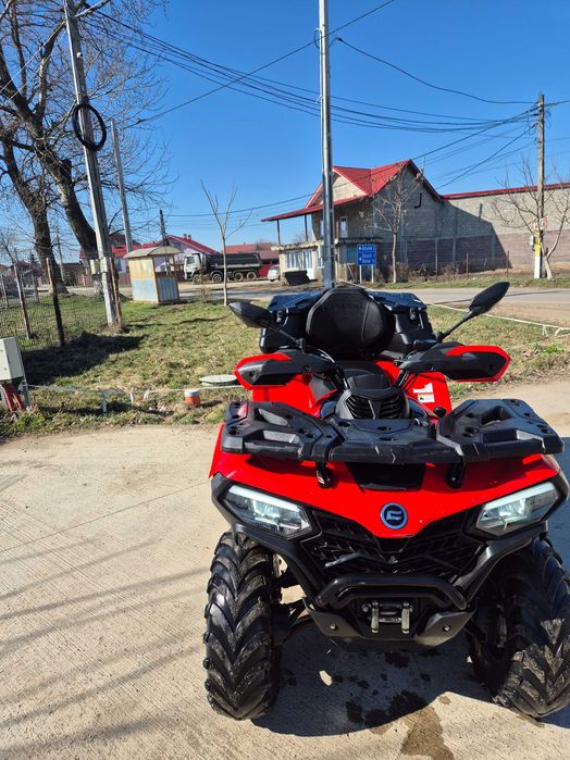 Vând atv cf moto 520l varianta 2 persoane 2024 cu servodirectie