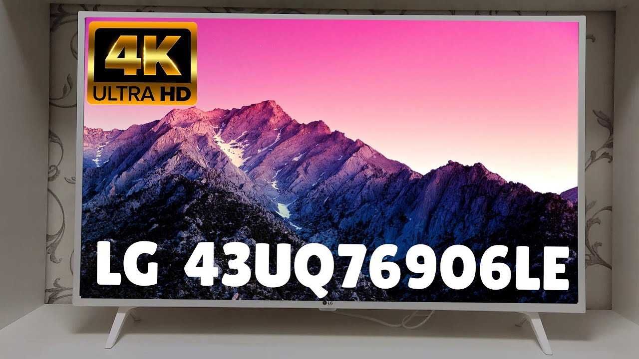 LG TV 43 Smart  4K  телевизор