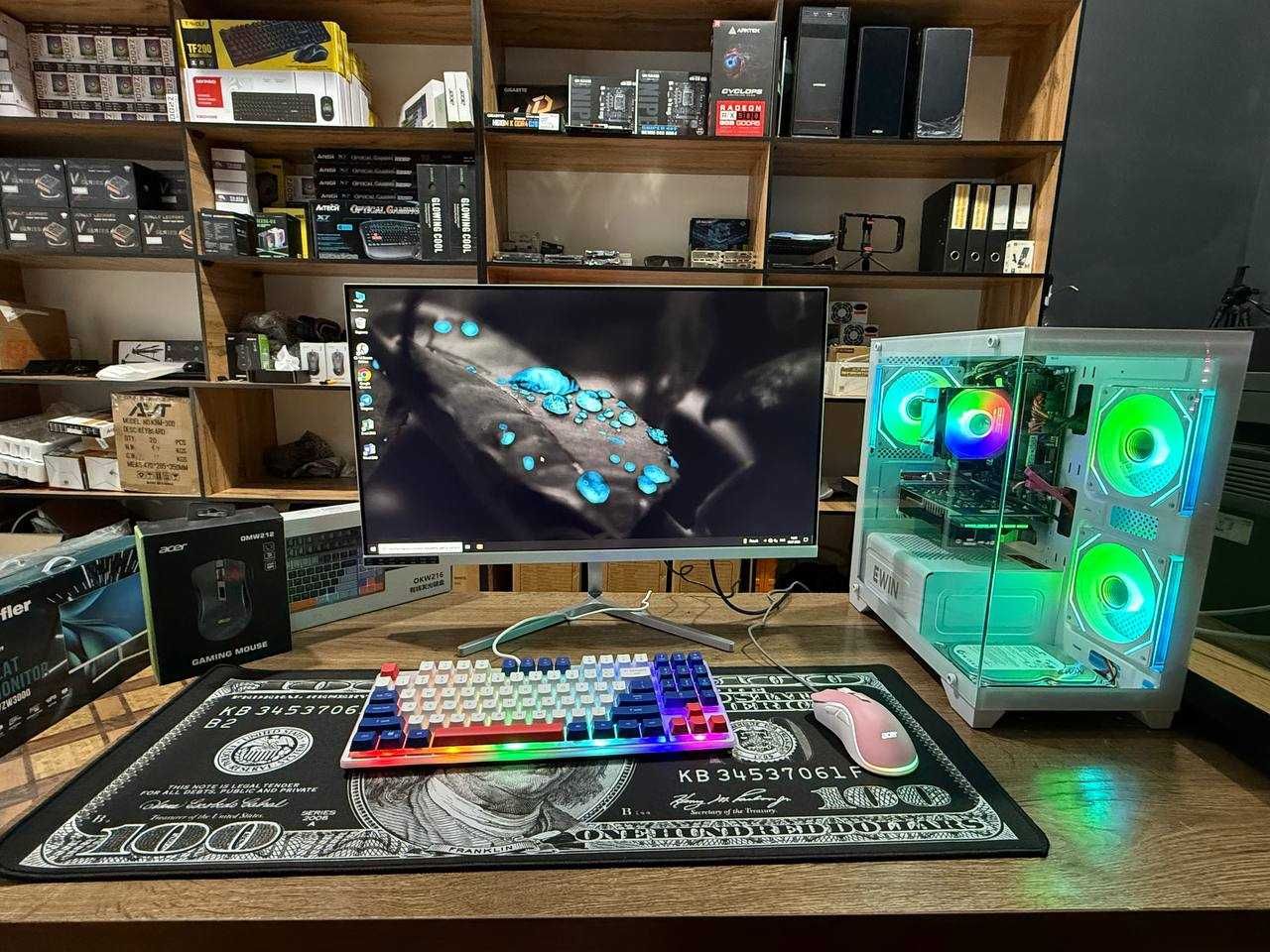 GAME Kompyuter,o'yin kompyuter DDR4 INTEL Core13 va GTX1050ti 4GB