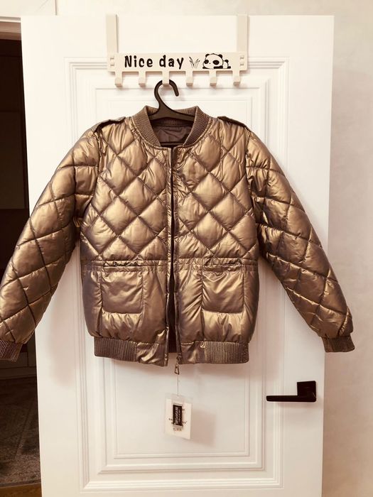 Новая куртка осенняя коричневая 46/48 размер