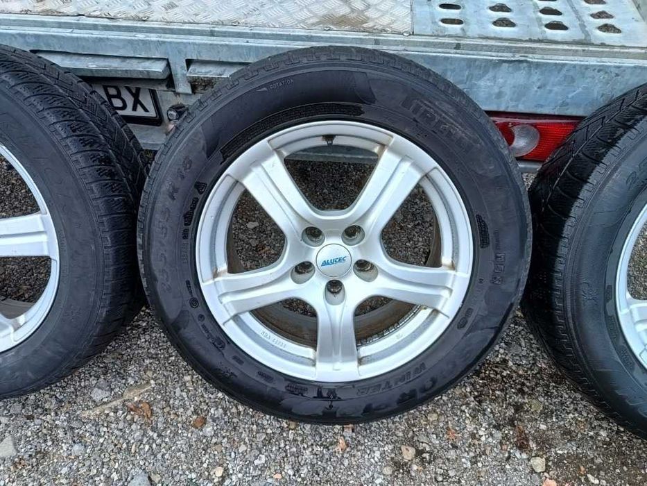 Алуминиеви джанти ALUTEC 18 5x112+ЗИМНИ ГУМИ-Mercedes/Vw/Skoda/Audi