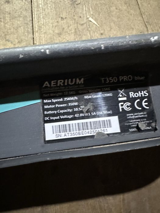 Trotinetă electrică aerium