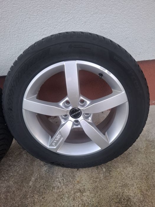 Jante aliaj cu anvelope hankook 225/55/17/vw,audi,Seat,skoda, Mercedes