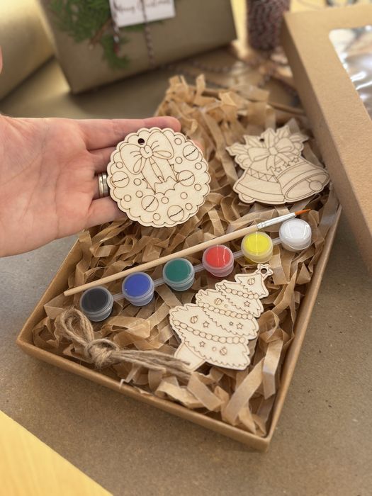 Kit creativ pictura copii +3 ani cadou Craciun