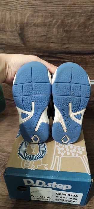 Sandale piele naturala DDStep copii marimea 25