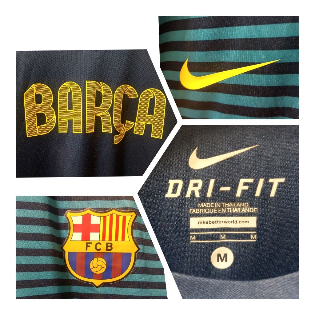 FC Barcelona Футболна фланелка, тениска ,  Nike