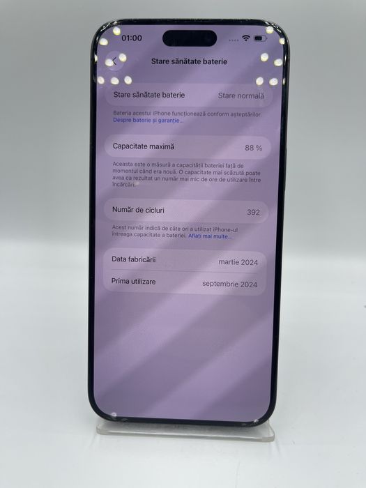 Iphone 15 Pro Max 256Gb/88% Baterie GARANTIE/FACTURA #48263